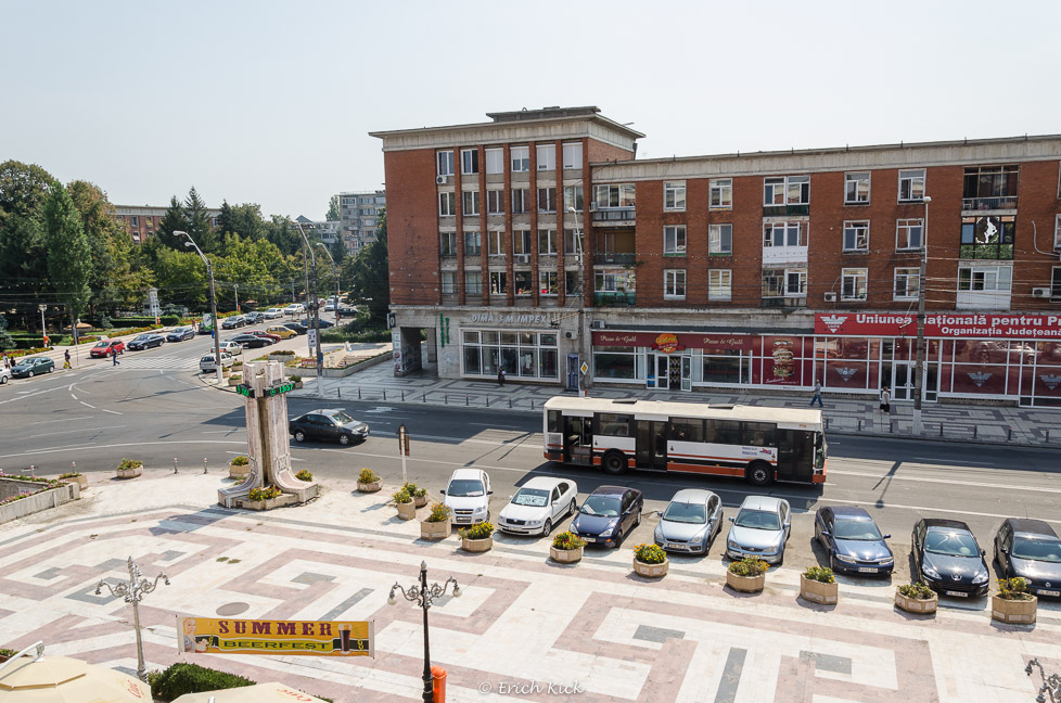 Blick vom Hotel Dunărea