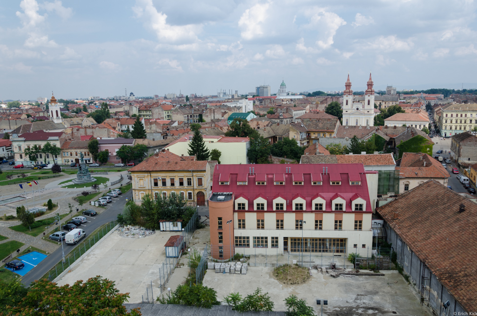 Blick aus dem Wasserturm