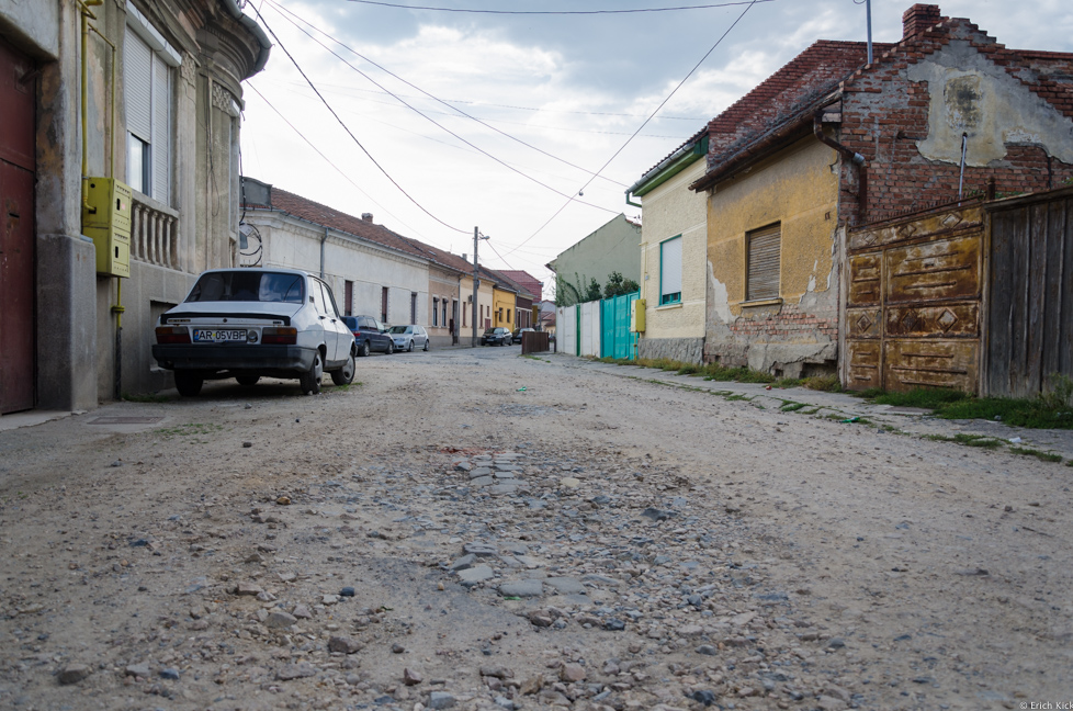 Straße in Arad