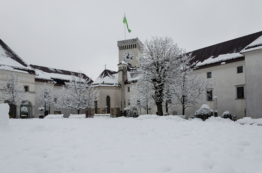 in der Burg