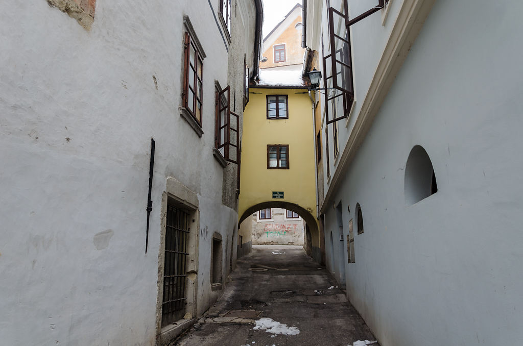 Gasse in Škofja Loka