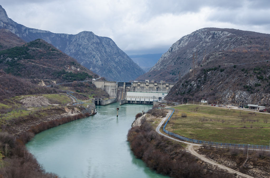 Kraftwerk an der Neretva