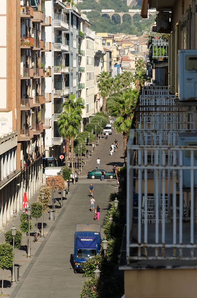 Balkonblick Corso Vittorio Emanuele