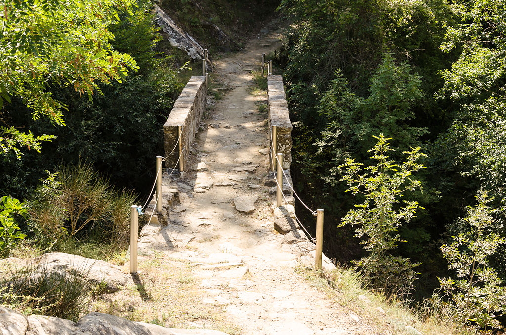 Brücke am Weg nach Castellmezzano