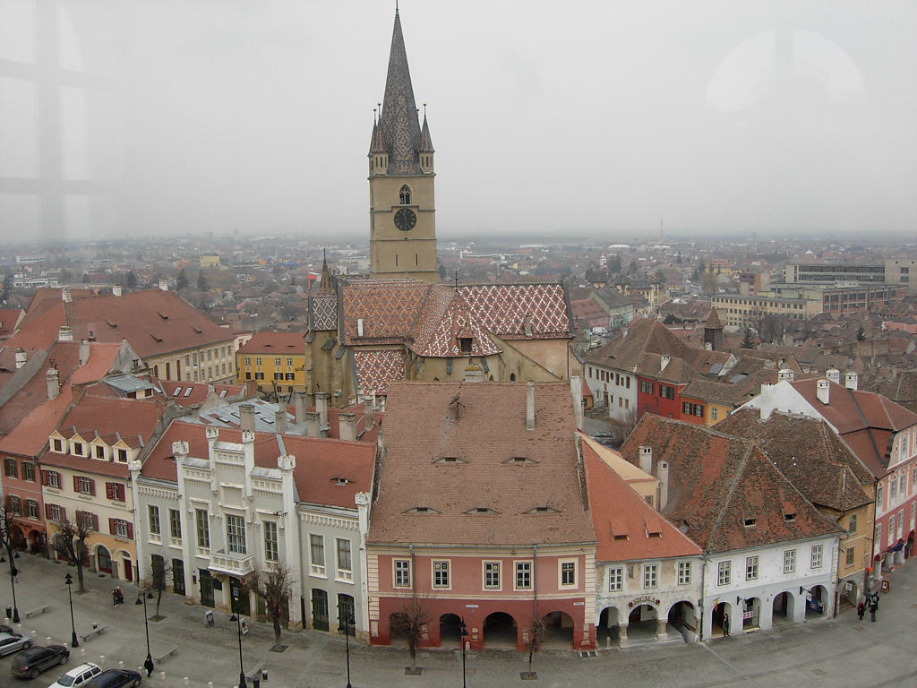 Blick vom Rathausturm