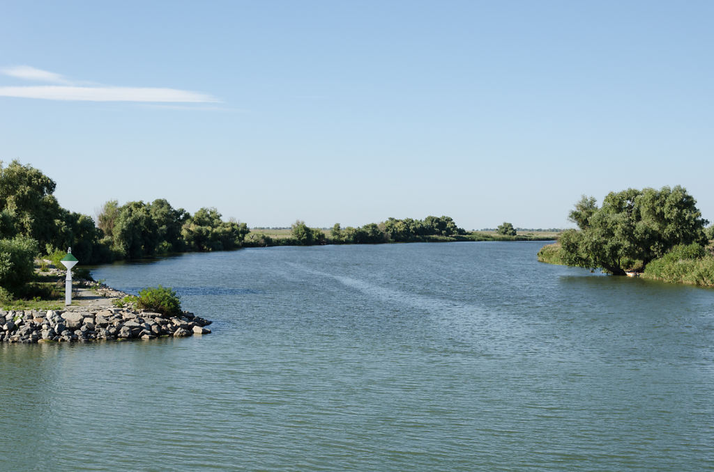 Uferlandschaft vom Oberdeck