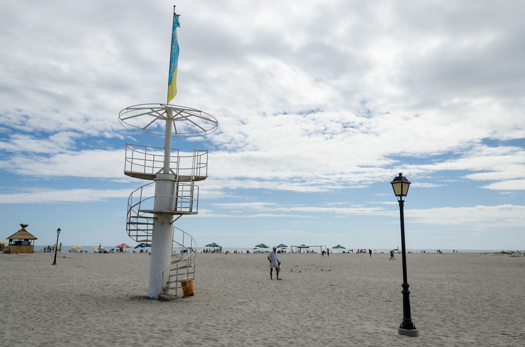 am Strand von Sulina